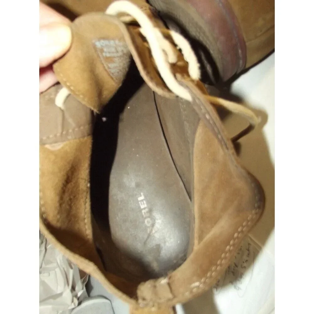 Sorel Chukka Boot Mens 10.5 Brown Suede Greely Waterproof Casual lace up outdoor